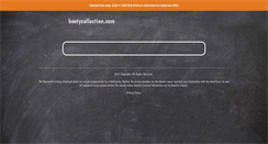 Desktop Screenshot of bootycollection.com